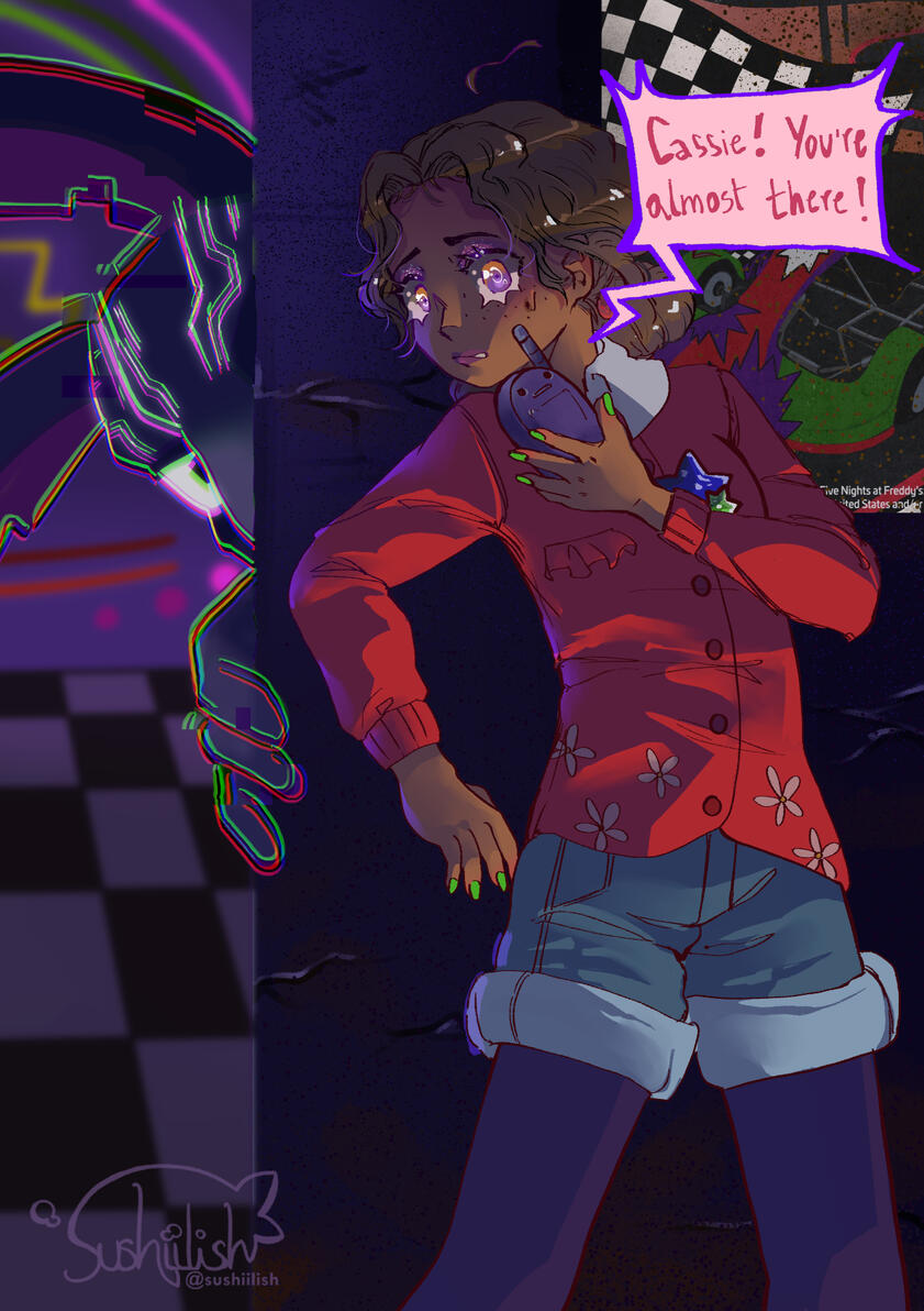 Cassie Poster - FNAFSB